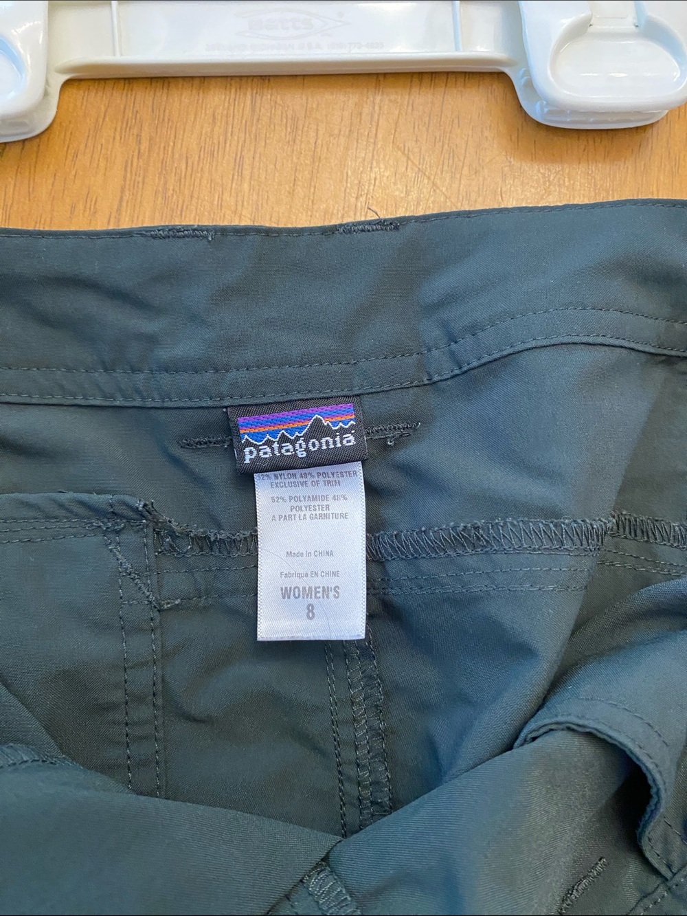 Patagonia Black Casual Bermuda Shorts